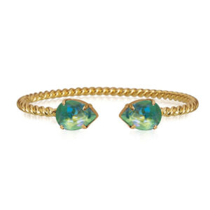 Caroline Svedbom - Mini Drop Bracelet (Gold / Silky Sage Delite)