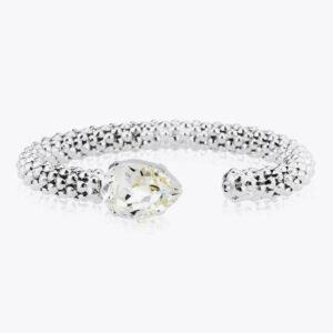 Caroline Svedbom - Classic Rope Bracelet (Rhodium / Crystal)