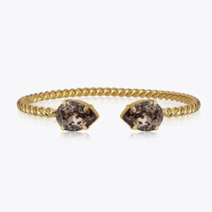 Caroline Svedbom - Mini Drop Bracelet (Gold / Greige)
