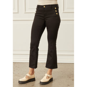 Isay - Lido Button Jeans (Black)