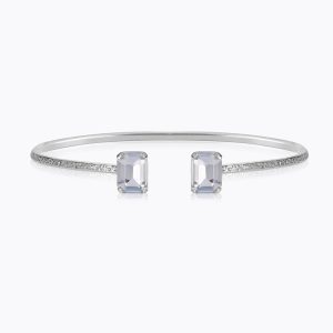 Caroline Svedbom - Naya Bracelet (Rhodium / Light Sapphire)