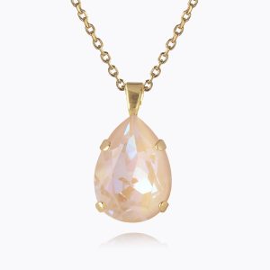 Caroline Svedbom - Classic Drop Necklace (Gold / Ivory Cream Delite)