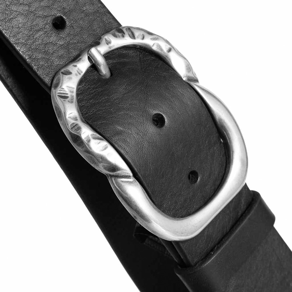 Depeche - Jeans Belt 15264 (Black / Silver) - Bild 2