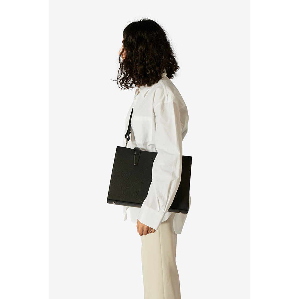 Adax - Cormorano Handbag Aline (Black) - Bild 5