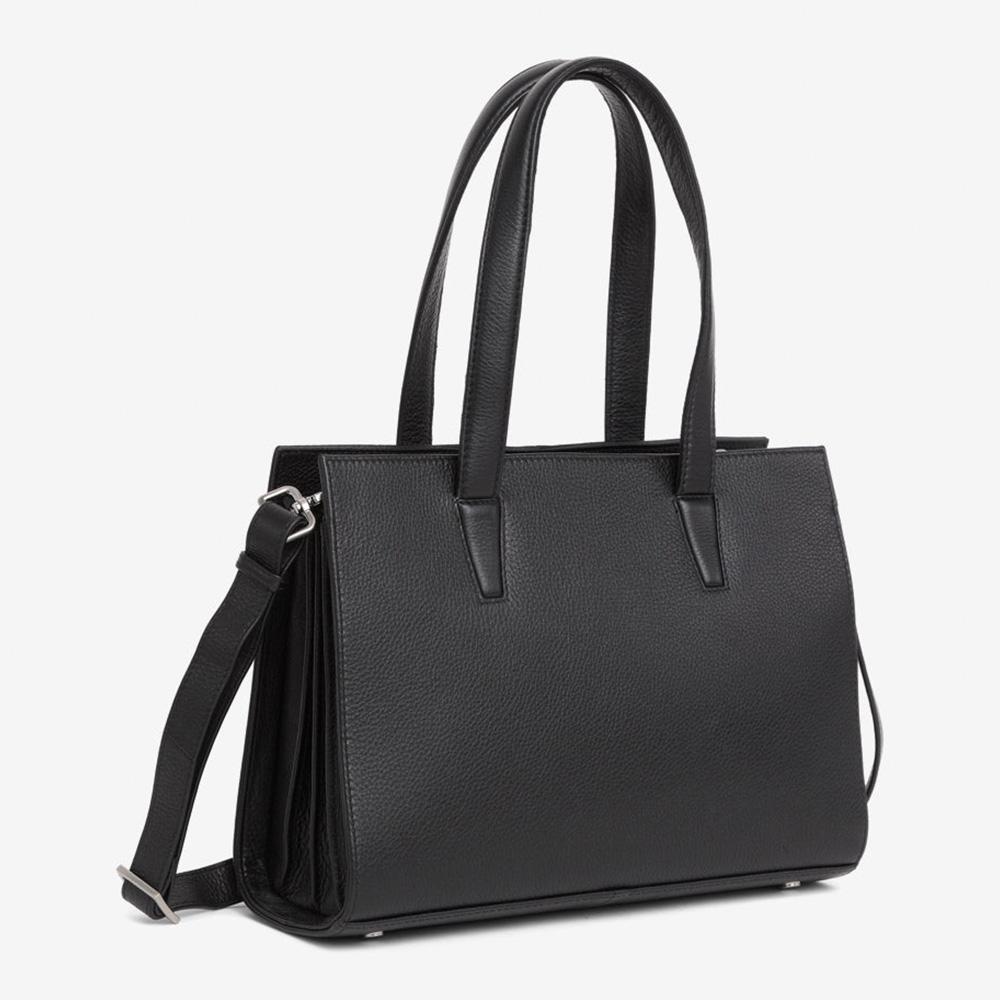 Adax - Cormorano Handbag Aline (Black) - Bild 3