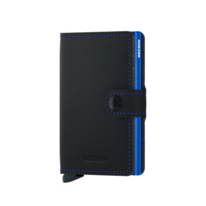 Secrid - Miniwallet (Matte Black & Blue)