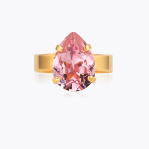 Caroline Svedbom - Mini Drop Ring (Gold / Light Rose)