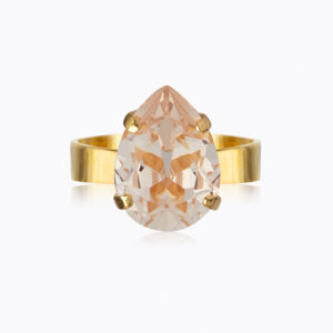 Caroline Svedbom - Mini Drop Ring (Gold / Silk)