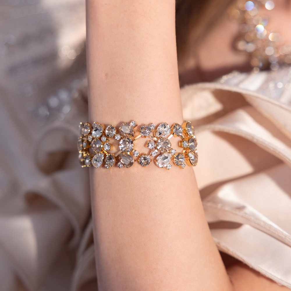 Caroline Svedbom - Aurelia Bracelet (Gold / Silk Combo) - Bild 2