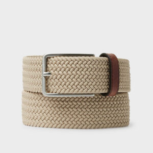 Saddler - Marstrand Textilbälte (Beige)