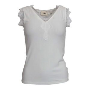 Isay - Dee Lace Top (White)