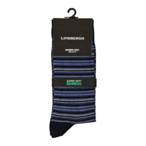 Lindbergh - Striped Bamboo Sock (Blue)