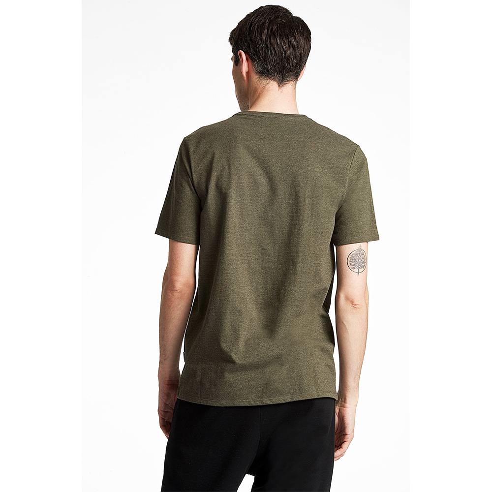 Lindbergh - Basic Tee SS (DK Army Melange) - Bild 2