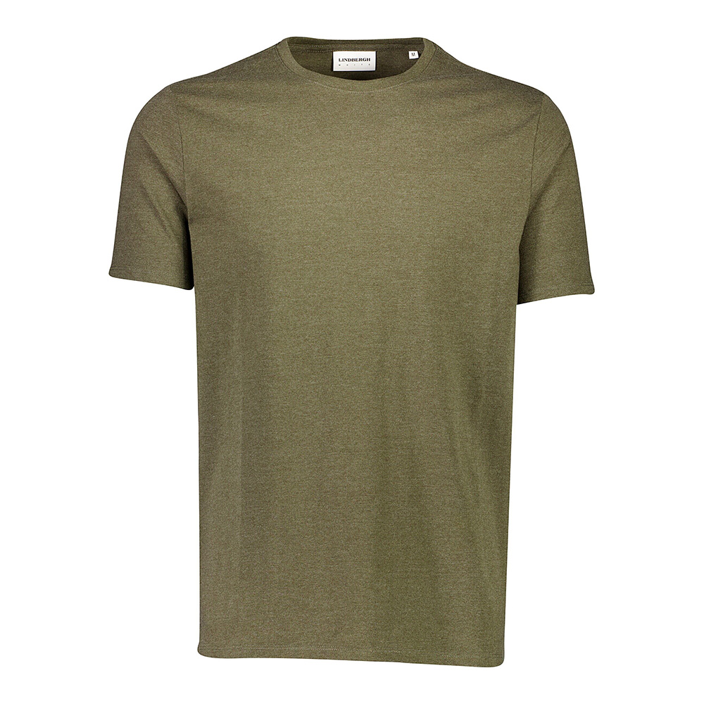 Lindbergh - Basic Tee SS (DK Army Melange) - Bild 6