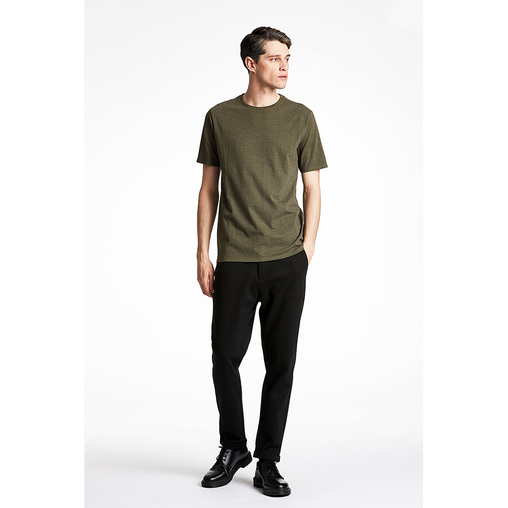 Lindbergh - Basic Tee SS (DK Army Melange) - Bild 3