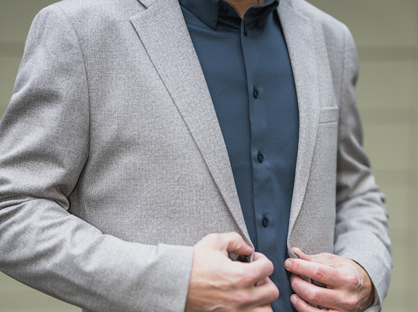 Matinique - MAgeorge Jersey Blazer (Walnut Melange) - Bild 5