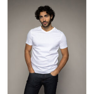 Mos Mosh Gallery - MMGPerry V-SS Tee (White)