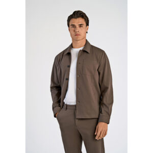 Lindbergh - Superflex Overshirt (Dk Army)