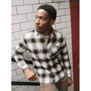 Mos Mosh Gallery - MMGDavid Hang Overshirt (Aluminum)