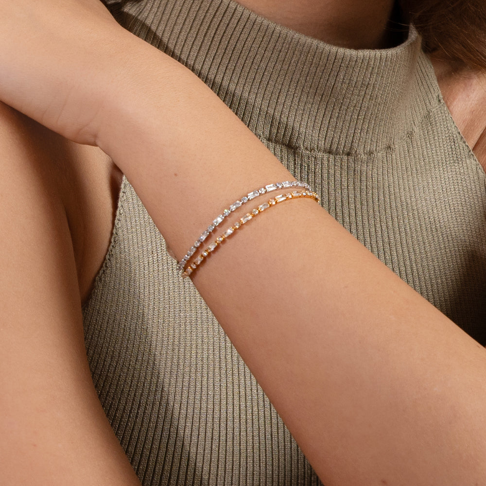 Caroline Svedbom - Evelyne Bracelet (Gold / Crystal) - Bild 2
