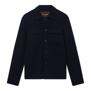 Mos Mosh Gallery - MMGAustin Knit Overshirt (Navy)