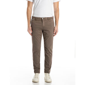 Replay - Benni Chino Trousers (Brown)