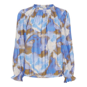 Isay - Tanna Printed Blouse (Spring Fresh)