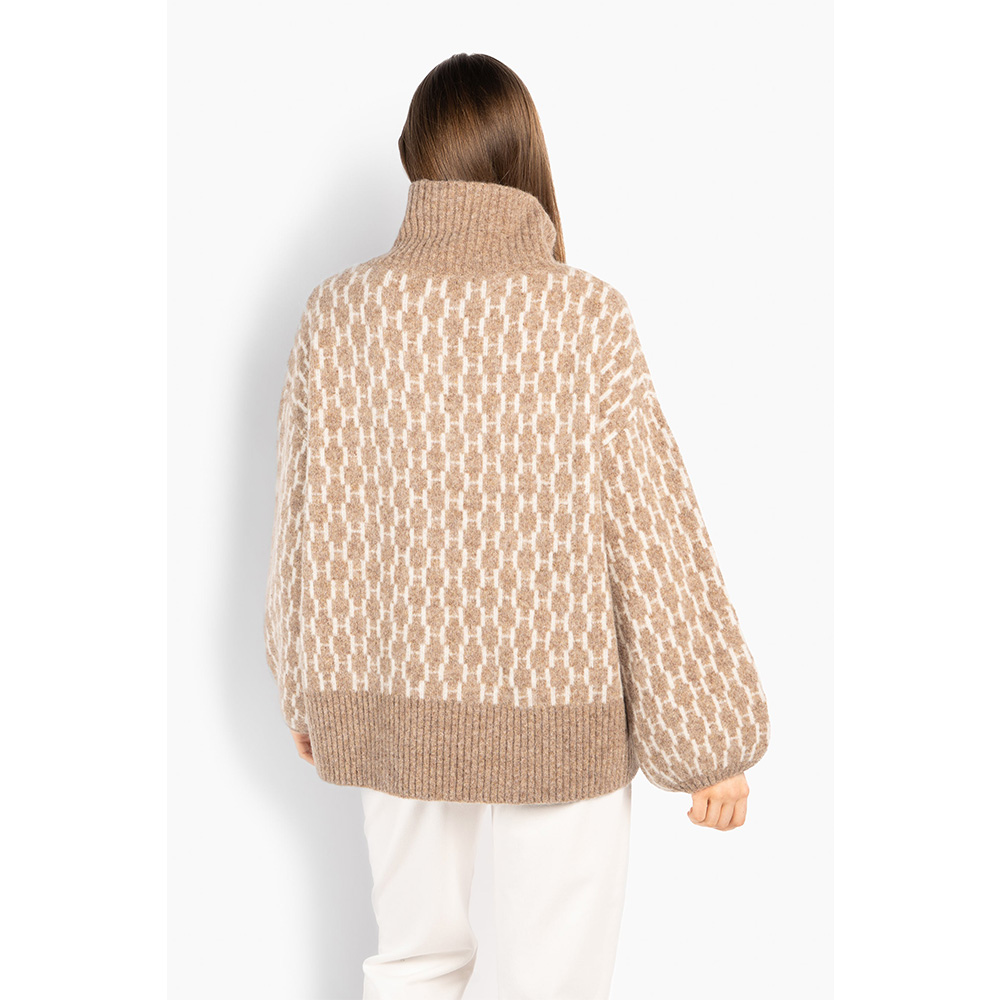 Hést - Fam New Pattern (Light Brown Melange) - Bild 2