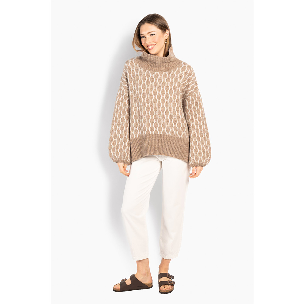 Hést - Fam New Pattern (Light Brown Melange) - Bild 5