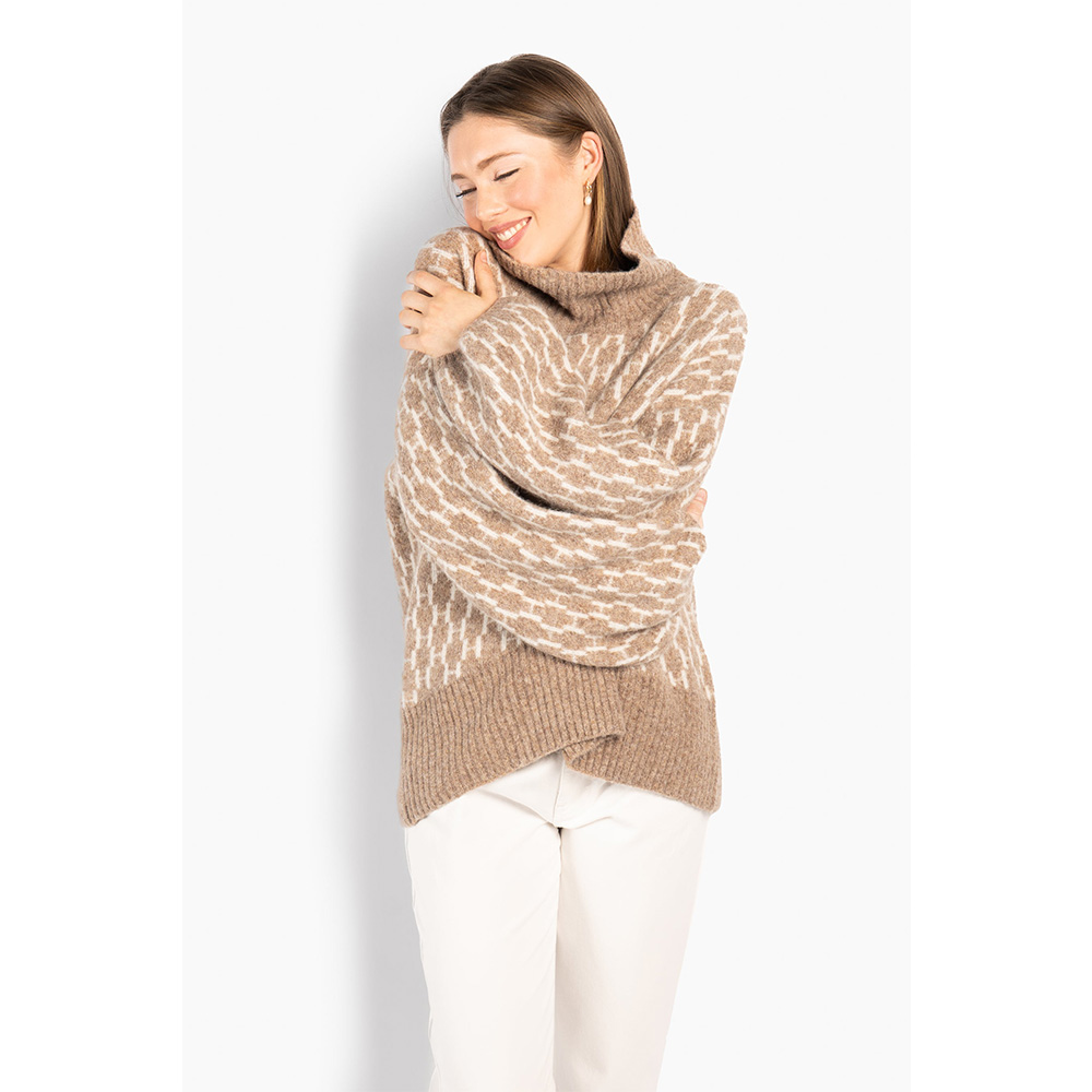 Hést - Fam New Pattern (Light Brown Melange) - Bild 4