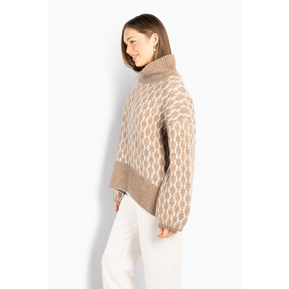 Hést - Fam New Pattern (Light Brown Melange) - Bild 3