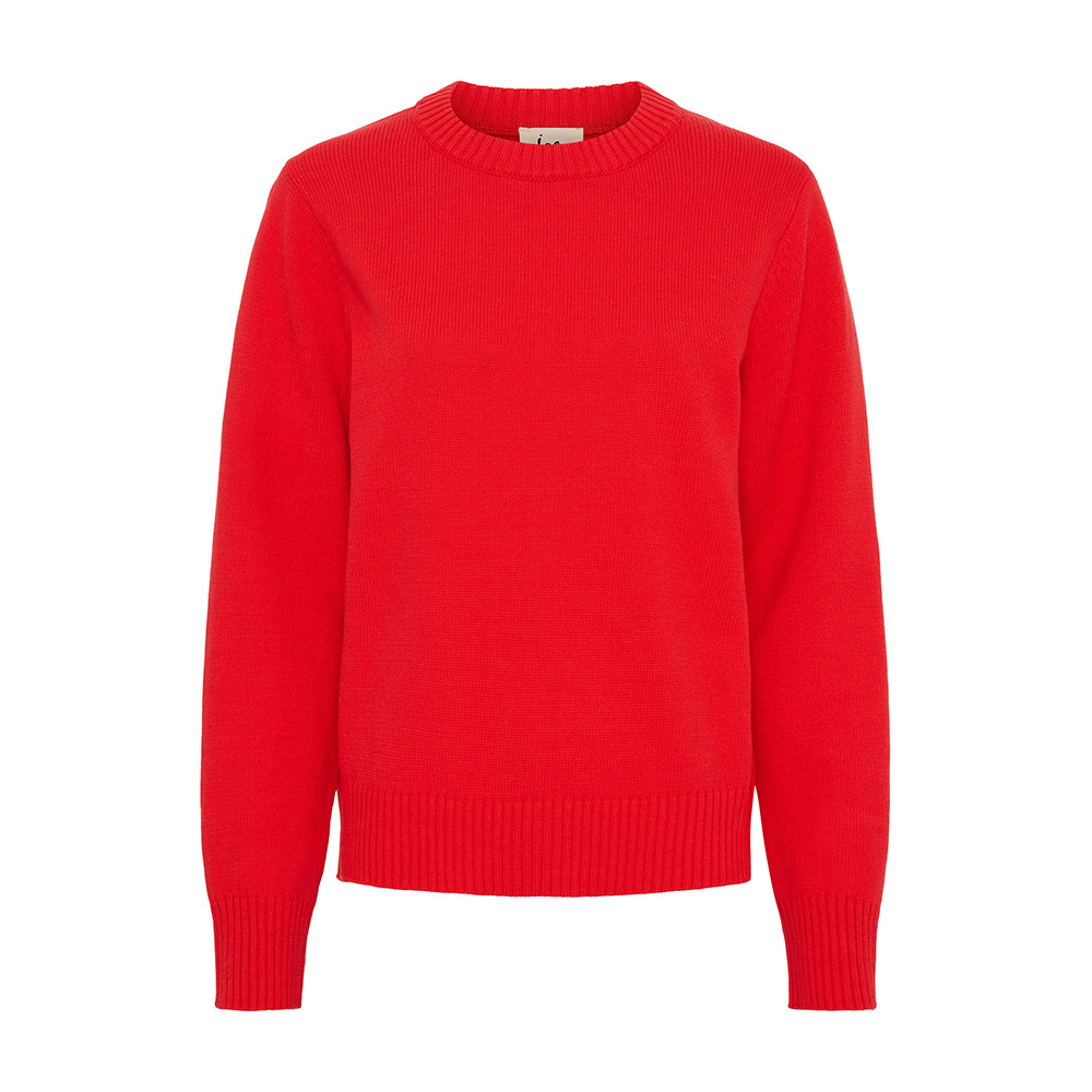 Isay - Gwen Basic Pullover (Fresh Red) - Bild 2