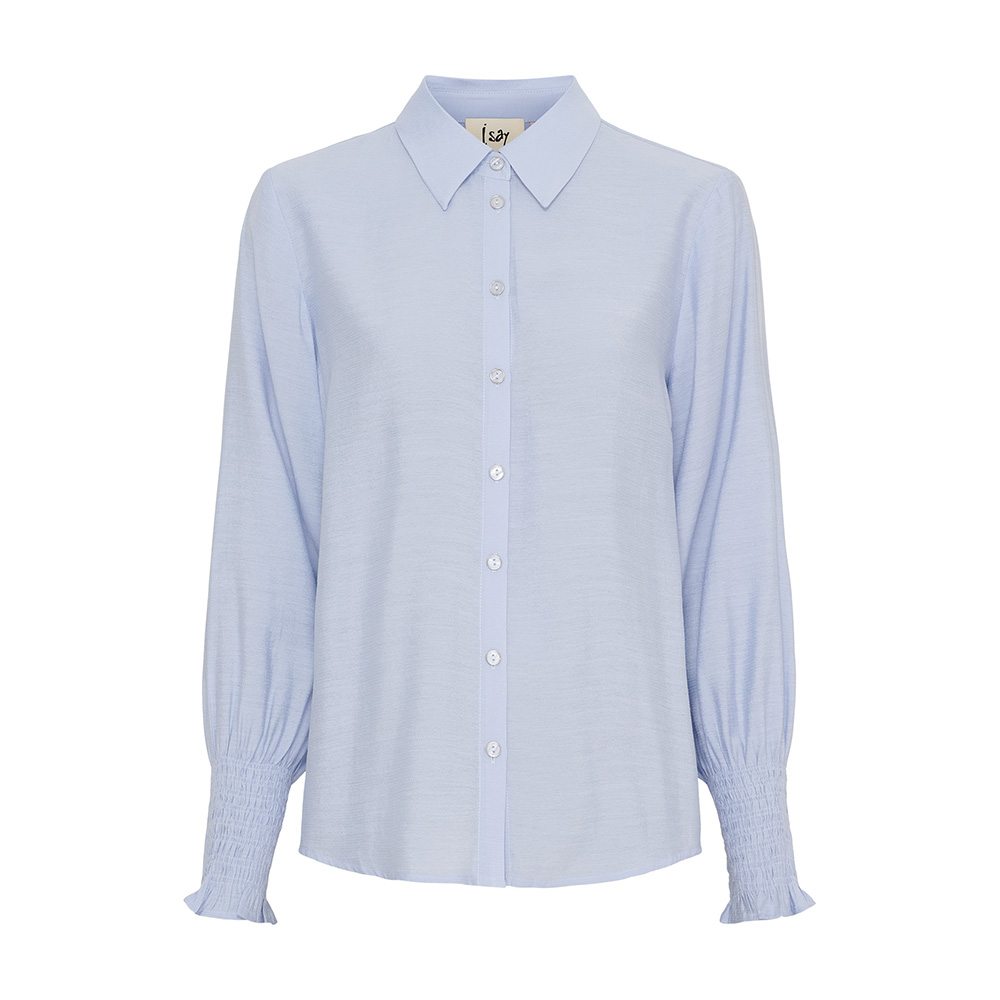 Isay - Lara Basic Shirt (Light Blue) - Bild 2