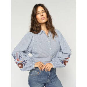 Mos Mosh - MMCiu Oxford Shirt (Crown Blue)