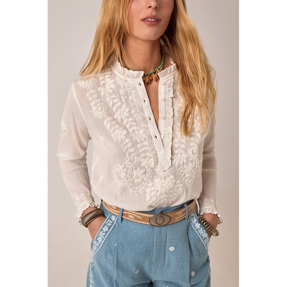Maison Hotel - Gabriela Blouse (Off White)