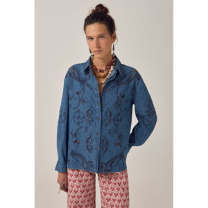 Maison Hotel - Stella Shirt (Blue Denim)