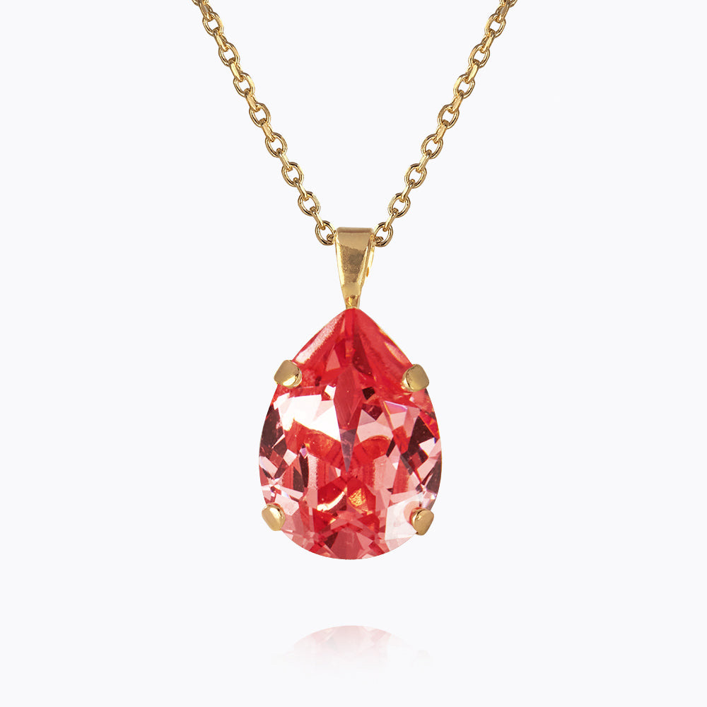 Caroline Svedbom - Mini Drop Necklace (Gold / Rose Peach)