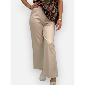 Gemini - Dorit Stretchbyxor (Beige)
