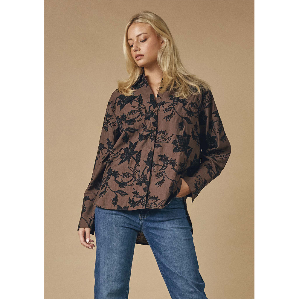 Isay - Nimi Shirt (Dark Brown)