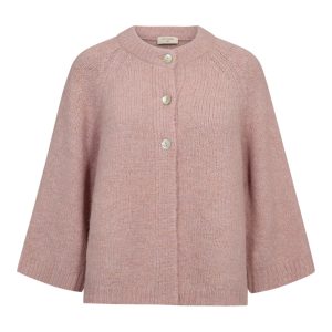 Freequent - FQGrslulu Cardigan (Pale Mauve Melange)