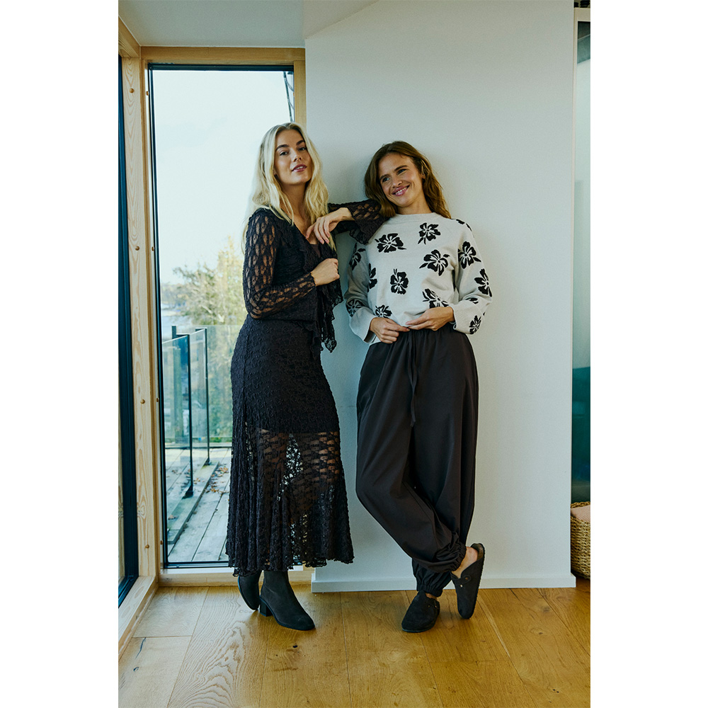 Freequent - FQReddy Skirt Lace (Mole) - Bild 3
