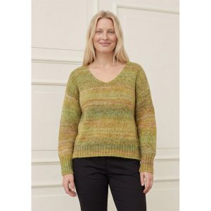 Isay - Cosima Color Pullover (Green Tones)