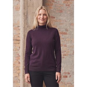 Isay - Frigga A-Shape Pullover (Aubergine)