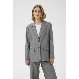 Part Two - NaraPW Blazer (Grey/White Pinstipe)