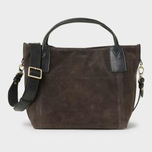 Saddler - Inés Mini Toteväska (Dark Brown)