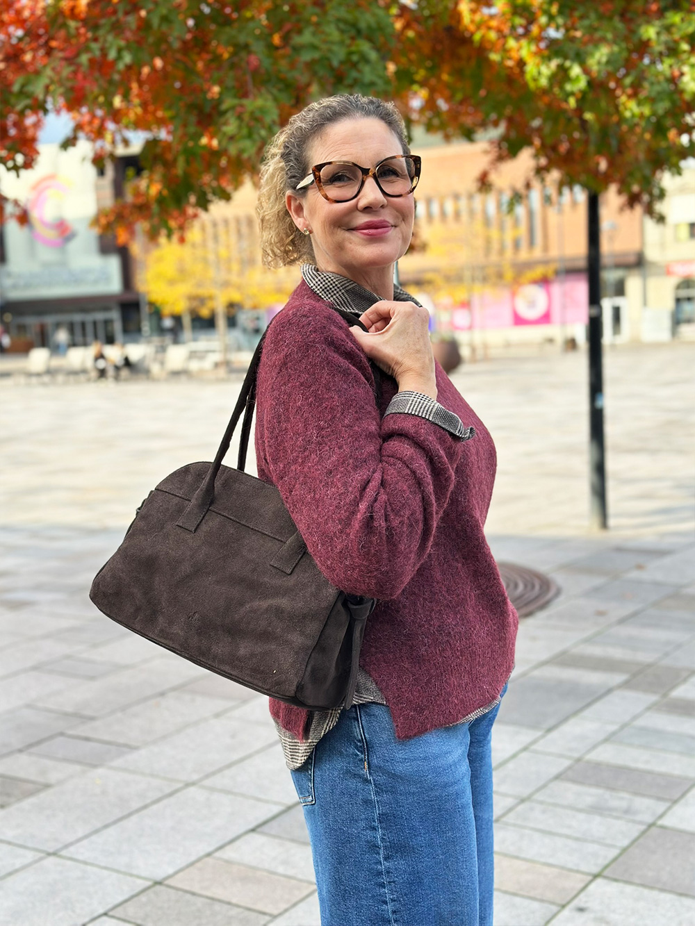 Adax - Rozzano Handbag Stella (Dark Brown) - Bild 9