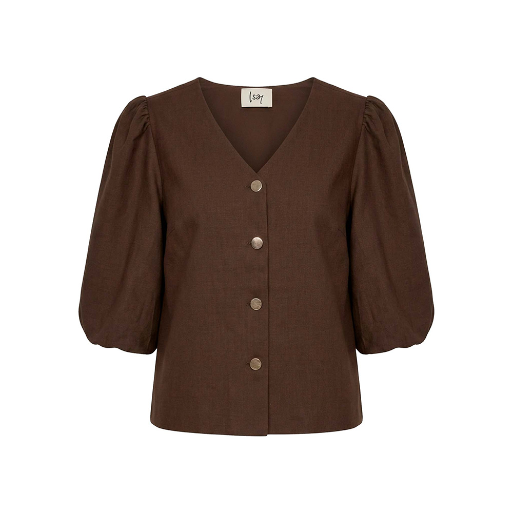 Isay - Ova Baloon Jacket (Brown)