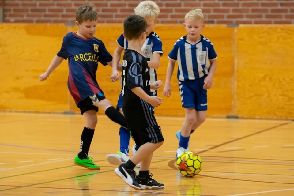 Indendørsfodbold for børn U5 -U9