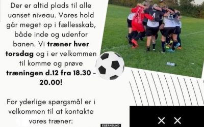 Sæsonstart kvinde fodbold