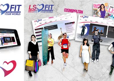 LSFit - Online Lifestyle & Fitness Business Branding